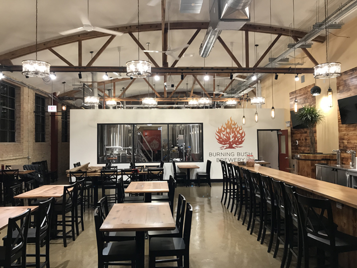 Burning Bush Brewery_Photo_01 Burning Bush Brewery_Bow Truss Ceiling