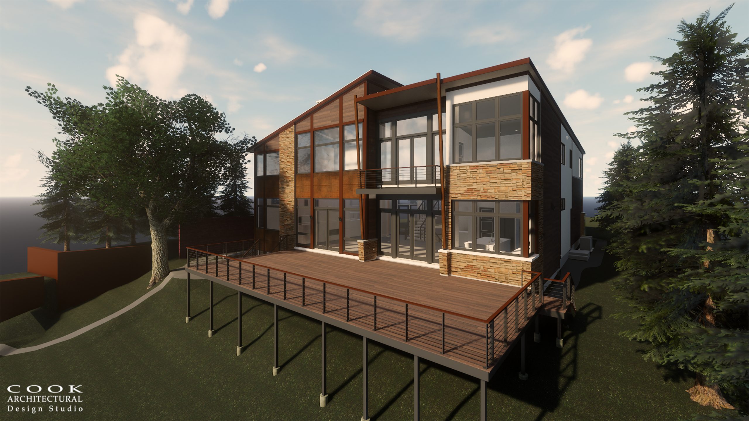 The brando_Photo_09 The Brando_Rear Exterior Rendering